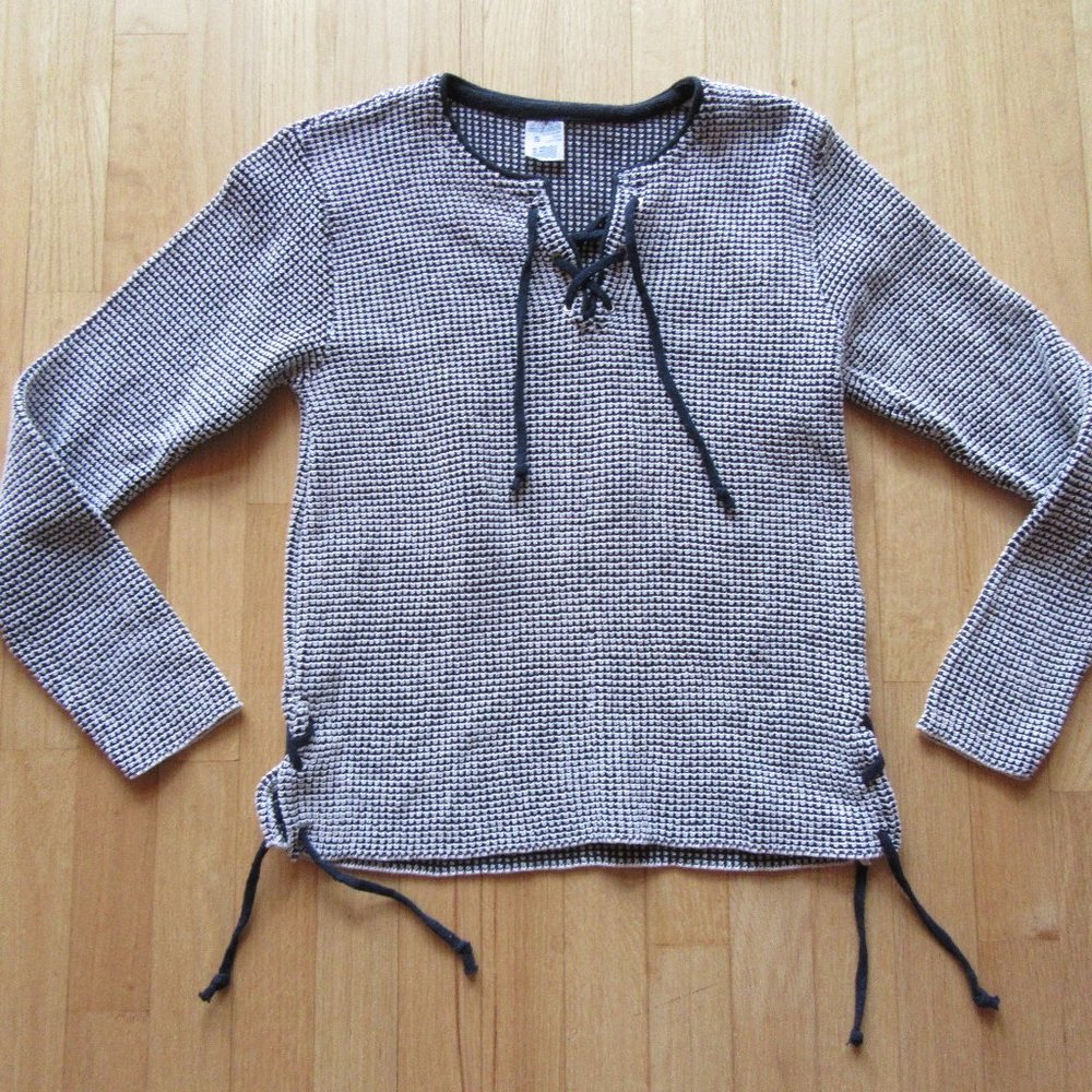 17G/RARE VTG GRIGOROPOULOS WOMENS OLYMPIC SWEATER/BIRDS EYE/COTTON/SIZE SMALL!